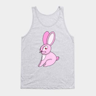 Cute Fluffy Bunny Tank Top